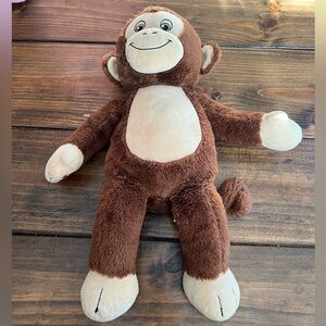 Build A Bear Smiling Monkey Plush toy, 2018, preowned, GUC, collectible, stuffed